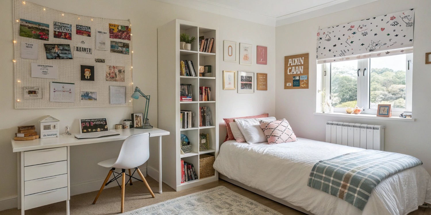 prosty pokoj dla nastolatki